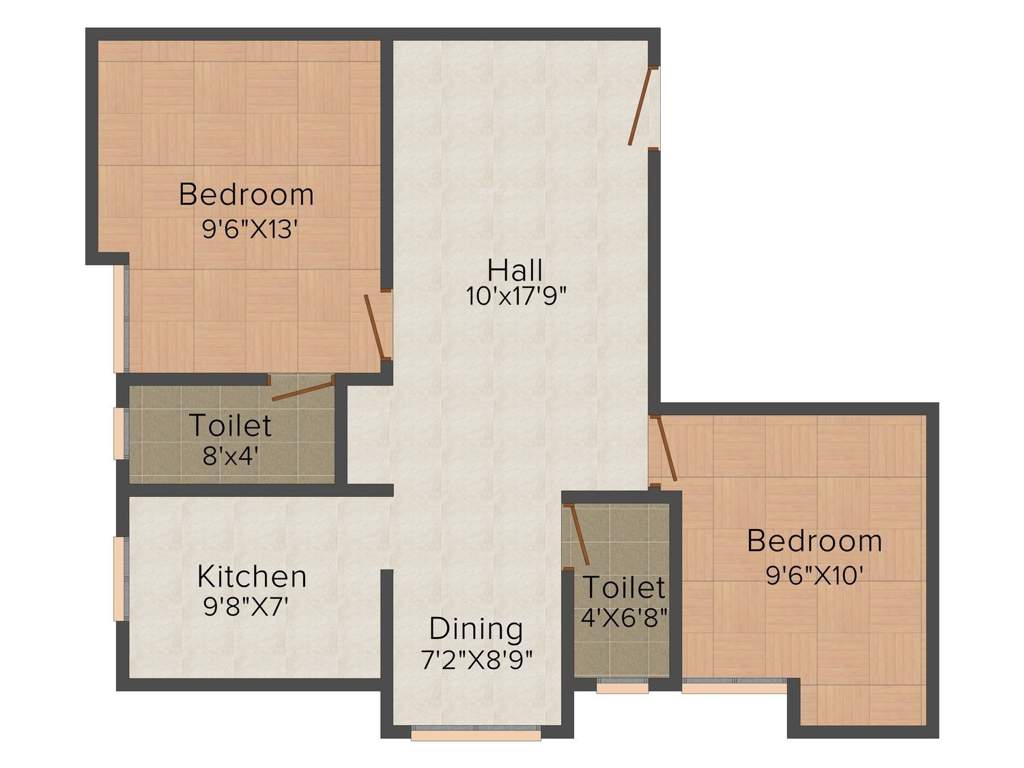 Guna Kuberan Flats (2BHK+2T (900 sq ft) 900 sq ft)