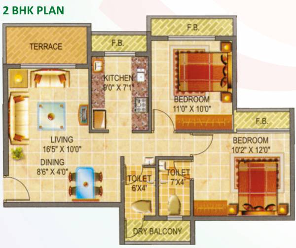  bhoomi-gardenia-ii Floor Plan Floor Plan