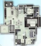 Shreem Gini Lake Gardenz (3BHK+3T (1,892 sq ft) + Pooja Room 1892 sq ft)