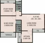 Tricity Enclave (2BHK+2T (1,031 sq ft) 1031 sq ft) Tricity Enclave (2BHK+2T (1,031 sq ft) 1031 sq ft)