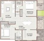 Vars Splendid (2BHK+2T (1,290 sq ft) 1290 sq ft)