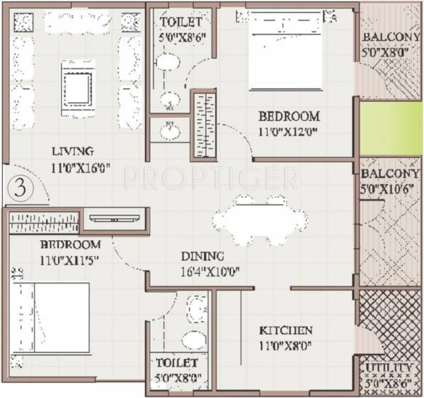 Vars Splendid (2BHK+2T (1,290 sq ft) 1290 sq ft) Vars Splendid (2BHK+2T (1,290 sq ft) 1290 sq ft)