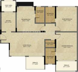 Mantri Mystica (3BHK+4T (1,706 sq ft) 1706 sq ft) Mantri Mystica (3BHK+4T (1,706 sq ft) 1706 sq ft)