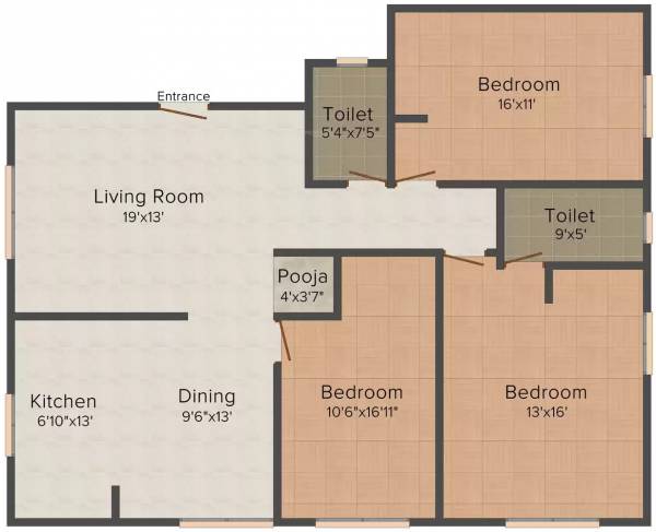 floorPlan of Navami Parkview