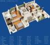 Jaypee The Castille (3BHK+4T (2,200 sq ft)   Servant Room 2200 sq ft)