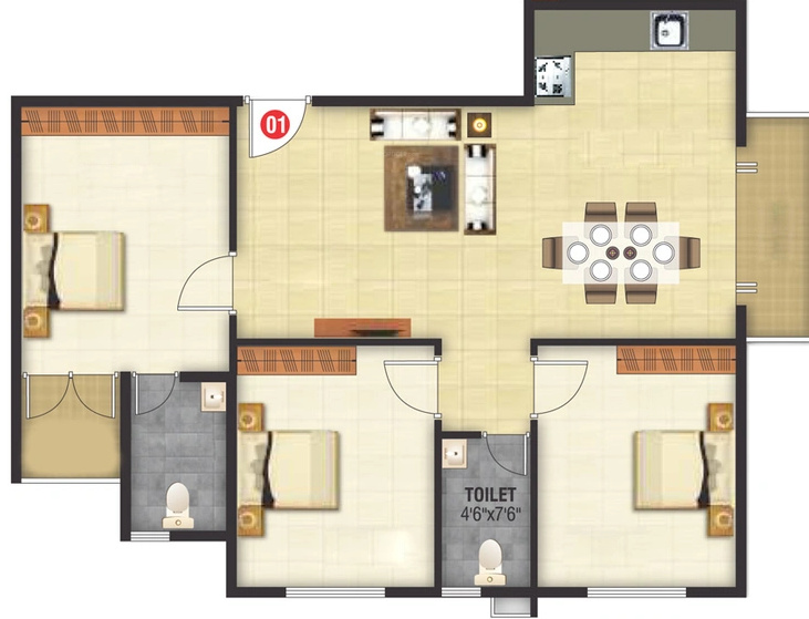 Floor Plan millennium residency Floor Plan Floor Plan