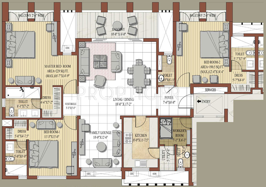 Jaypee Knights Court (3BHK+4T (2,300 sq ft) Servant Room 2300 sq ft) Jaypee Knights Court (3BHK+4T (2,300 sq ft) Servant Room 2300 sq ft)