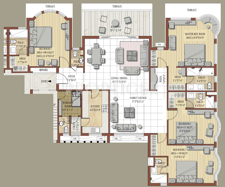 Jaypee Knights Court (4BHK+5T (2,950 sq ft) Servant Room 2950 sq ft) Jaypee Knights Court (4BHK+5T (2,950 sq ft) Servant Room 2950 sq ft)