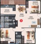 Prakruthi Aroma (3BHK+3T (1,525 sq ft) 1525 sq ft) Prakruthi Aroma (3BHK+3T (1,525 sq ft) 1525 sq ft)