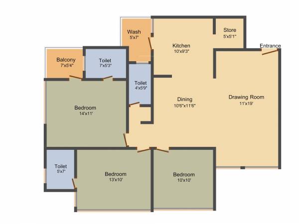 Devnandan Altezza (3BHK+3T (1,890 sq ft) 1890 sq ft) Devnandan Altezza (3BHK+3T (1,890 sq ft) 1890 sq ft)