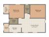 Modi Greenwood Residency (2BHK+2T (1,230 sq ft) 1230 sq ft)