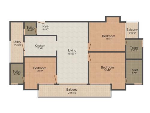 Sunshine Sunshine Helios (3BHK+4T (1,575 sq ft) 1575 sq ft) Sunshine Sunshine Helios (3BHK+4T (1,575 sq ft) 1575 sq ft)