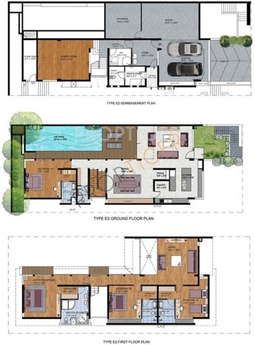 Chaithanya Oakville (4BHK+4T (6,200 sq ft) + Servant Room 6200 sq ft)