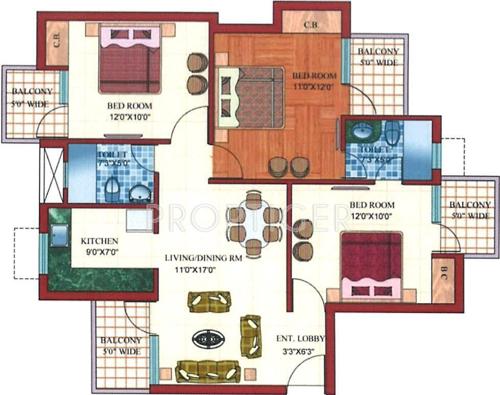 Sampada Livia (3BHK+2T (1,260 sq ft) 1260 sq ft) Sampada Livia (3BHK+2T (1,260 sq ft) 1260 sq ft)