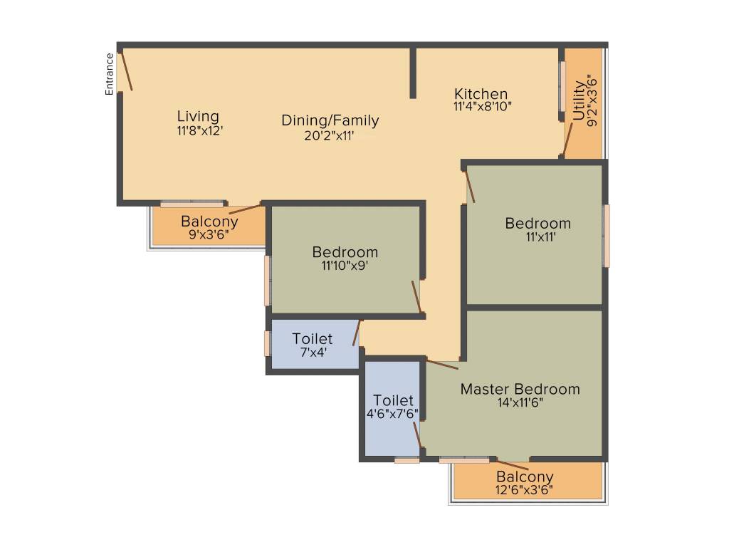 Amigo Sri Sai Vintage (3BHK+2T (1,314 sq ft) 1314 sq ft) Amigo Sri Sai Vintage (3BHK+2T (1,314 sq ft) 1314 sq ft)