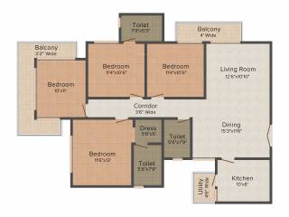 BPTP Terra (4BHK+3T (1,998 sq ft) 1998 sq ft) BPTP Terra (4BHK+3T (1,998 sq ft) 1998 sq ft)