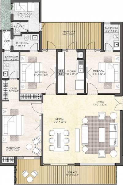  diplomatic-greens Floor Plan Floor Plan