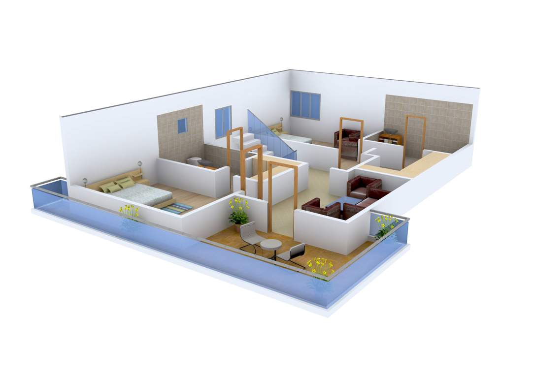 Krishna Northwoods (4BHK+4T (3,290 sq ft) 3290 sq ft)