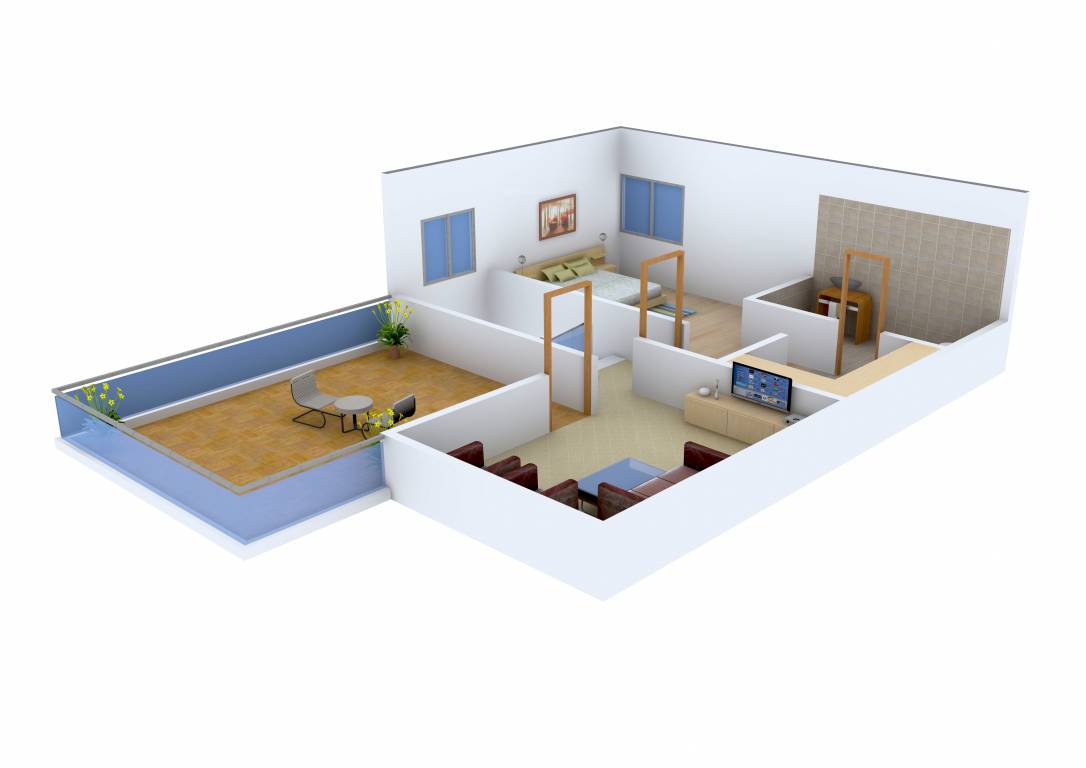 Krishna Northwoods (4BHK+4T (3,290 sq ft) 3290 sq ft)