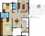 NBR Classic (2BHK+2T (1,179 sq ft) 1179 sq ft) NBR Classic (2BHK+2T (1,179 sq ft) 1179 sq ft)