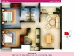 Arihant Chetna (2BHK+2T (1,040 sq ft) 1040 sq ft)