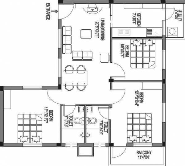  atrium Floor Plan Floor Plan