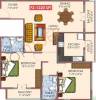 Amruthapriya Builders Amrutha Priya Residency Floor Plan (2BHK+2T (1,220 sq ft) 1220 sq ft)