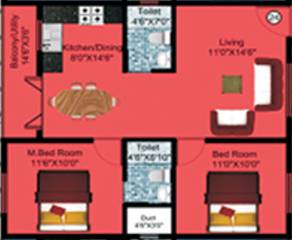 DS DSMAX SOLITAIRE (2BHK+2T (1,000 sq ft) 1000 sq ft) DS DSMAX SOLITAIRE (2BHK+2T (1,000 sq ft) 1000 sq ft)