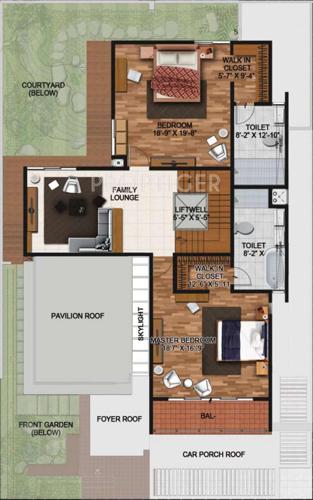 Brigade Orchards Pavilion Villas (4BHK+4T (4,910 sq ft) + Servant Room 4910 sq ft)