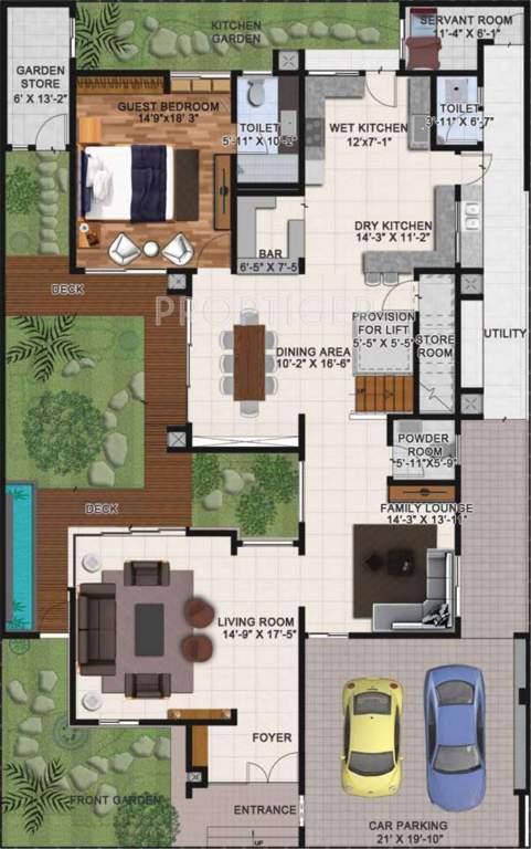 Brigade Orchards Pavilion Villas (4BHK+5T (4,900 sq ft) + Study Room 4900 sq ft)