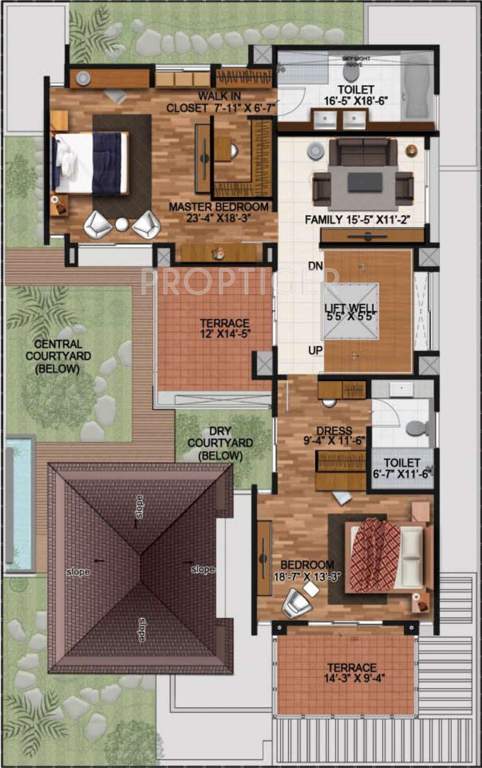 Brigade Orchards Pavilion Villas (4BHK+5T (4,900 sq ft) + Study Room 4900 sq ft)