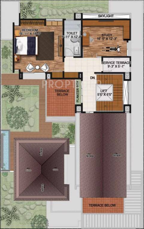 Brigade Orchards Pavilion Villas (4BHK+5T (4,900 sq ft) + Study Room 4900 sq ft)