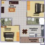 DS DSMAX SPRINGDALE (2BHK+2T (1,020 sq ft) 1020 sq ft) DS DSMAX SPRINGDALE (2BHK+2T (1,020 sq ft) 1020 sq ft)