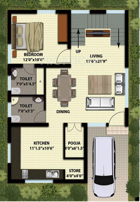 Manjunatha Kingspark (3BHK+4T (1,700 sq ft)   Pooja Room 1700 sq ft)