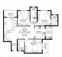 Floor Plan  raj-serenity-phase-2 Floor Plan Floor Plan
