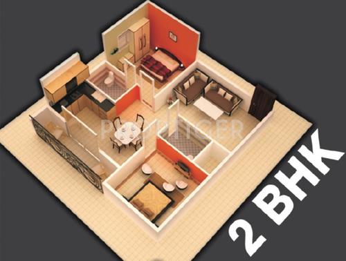 DS Streak (2BHK+2T (1,127 sq ft) 1127 sq ft)
