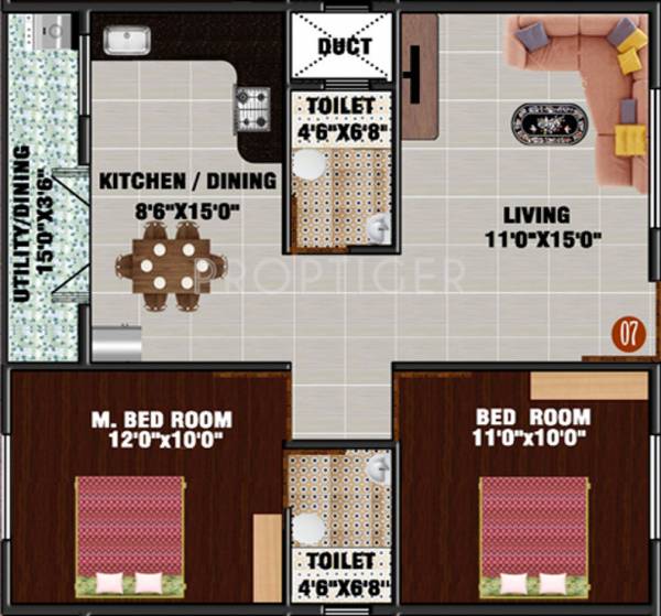 DS Samruddhi (2BHK+2T (1,060 sq ft) 1060 sq ft) DS Samruddhi (2BHK+2T (1,060 sq ft) 1060 sq ft)