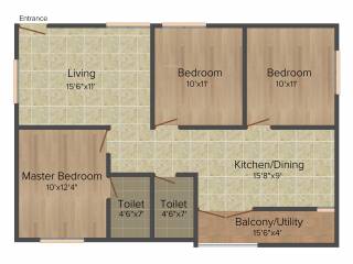 DS DSMAX SUNSCAPE (3BHK+2T (1,373 sq ft) 1373 sq ft) DS DSMAX SUNSCAPE (3BHK+2T (1,373 sq ft) 1373 sq ft)