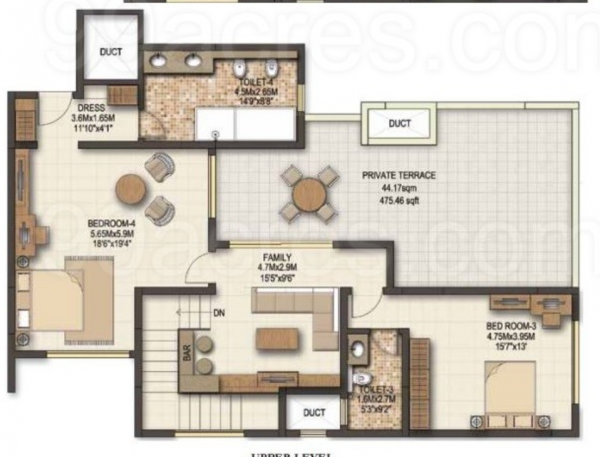 Upper Level Duplex Plan marvella Floor Plan Upper Level Duplex Plan
