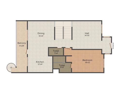 Ezzy Corinth (4BHK+5T (5,476 sq ft) + Servant Room 5476 sq ft)