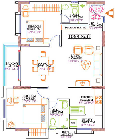  brindavan-palms Floor Plan Floor Plan