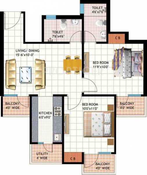 Mahagun Group Mahagunpuram (2BHK+2T (840 sq ft) 840 sq ft) Mahagun Group Mahagunpuram (2BHK+2T (840 sq ft) 840 sq ft)