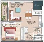 floorPlan of SJR Parkway Homes