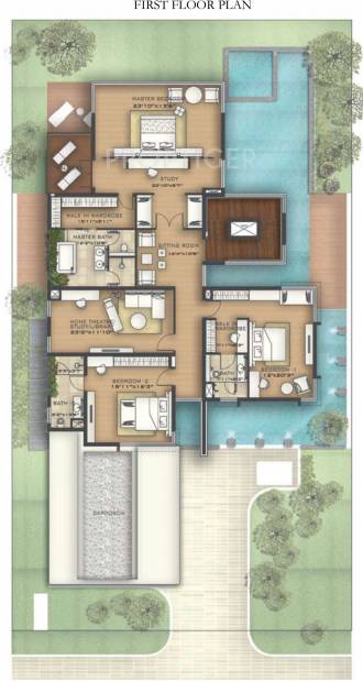 Prestige Golfshire (4BHK+4T (8,120 sq ft) + Servant Room 8120 sq ft)