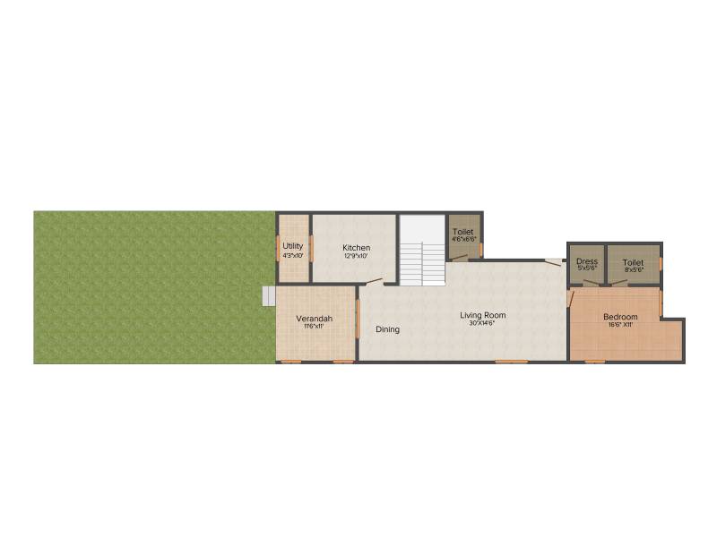 Habitat Crest (3BHK+4T (2,892 sq ft) + Study Room 2892 sq ft)