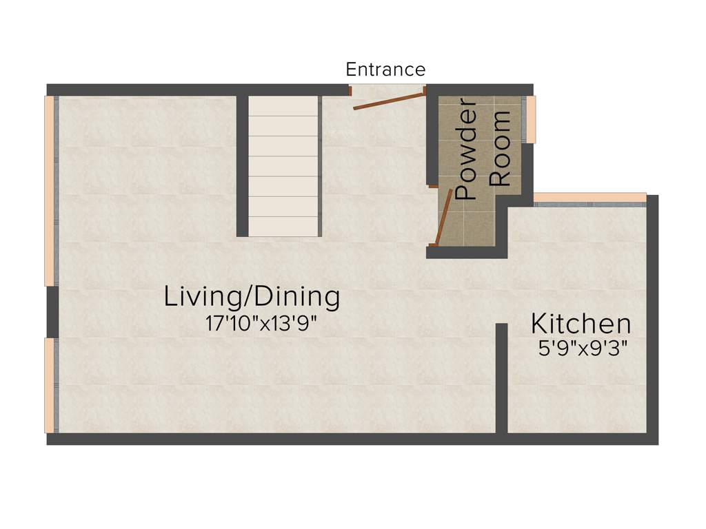 Sare CrescentParC (2BHK+3T (1,142 sq ft) 1142 sq ft)