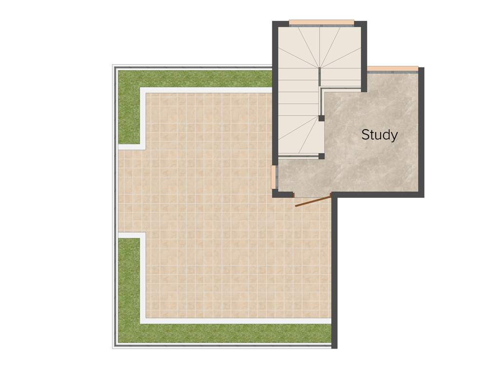 Sare CrescentParC (3BHK+3T (1,545 sq ft) 1545 sq ft)