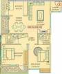 Floor Plan (2BHK+2T (1,142 sq ft) 1142 sq ft) Lakasa Sri Siva Sai Meadows Floor Plan (2BHK+2T (1,142 sq ft) 1142 sq ft)