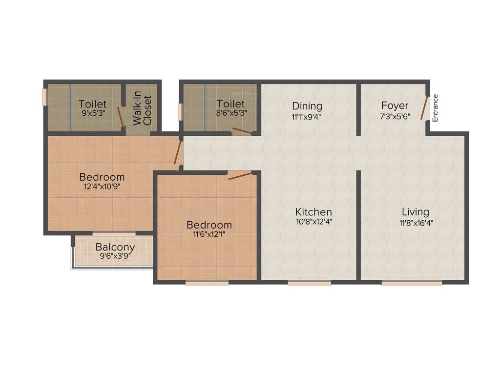 Bhoomika Vista Lagos (2BHK+2T (1,253 sq ft) 1253 sq ft)