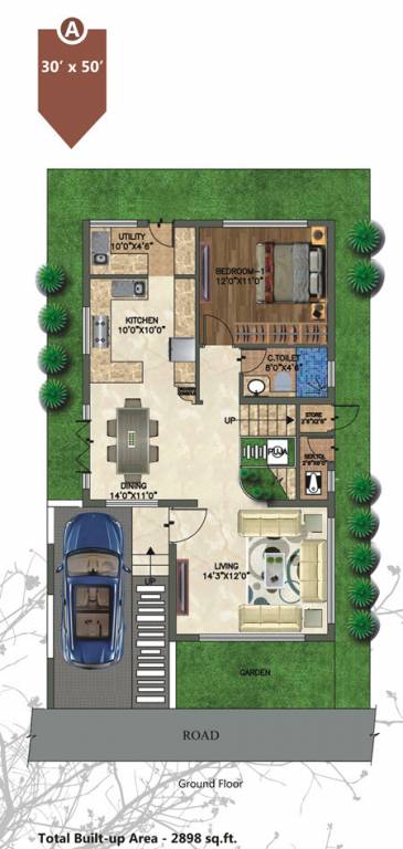 RBD Stillwaters Villa (3BHK+4T (2,340 sq ft) + Study Room 2340 sq ft)